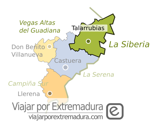 Siberia region of Extremadura 