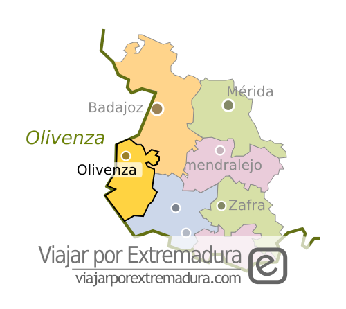 Olivenza, a merge of Spain and Portugal