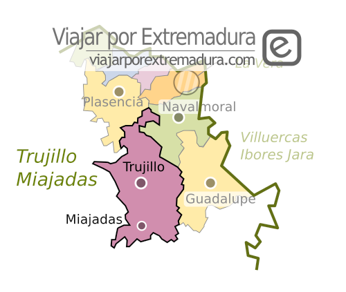 Trujillo and Miajadas. Extremadura