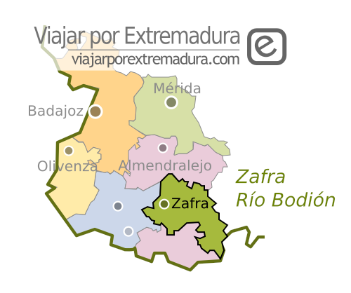 Extremadura Zafra and Bodion river