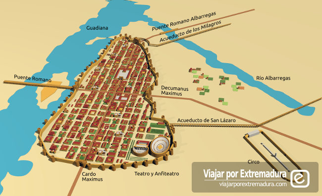 Augusta Emerita, the ancient Roman town
