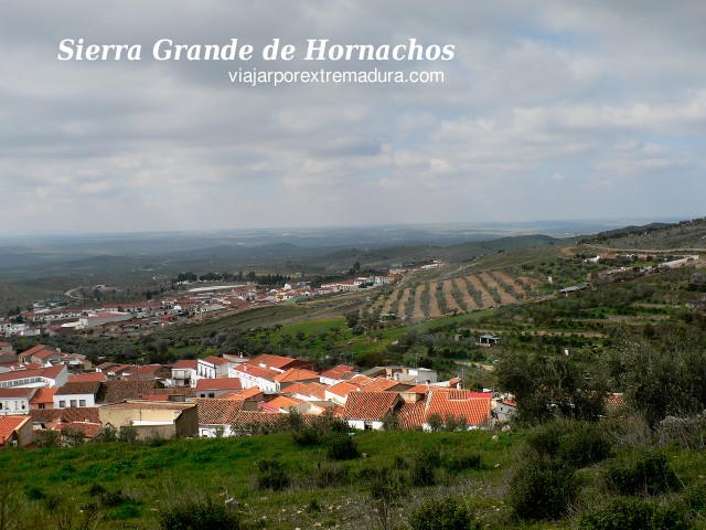 Hornachos landscape near Sierra Grande