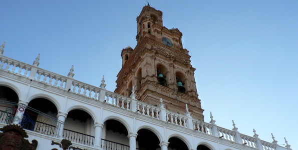 The beautiful town of Llerena