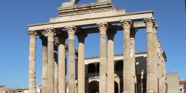 Temple of Diana in Merida