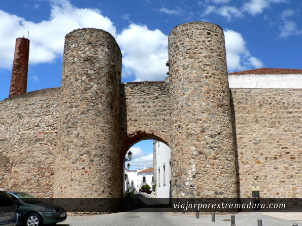 Defensive walls in Olivenza
