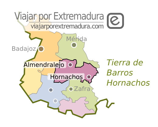 Almendralejo, Tierra de Barros and Hornachos