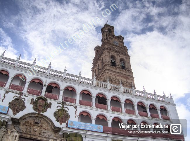 Llerena at south east Extremadura